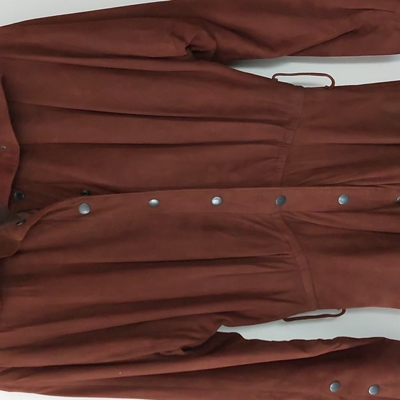 Suede dress vintage by Noviello Bloom - Picture 8 of 8